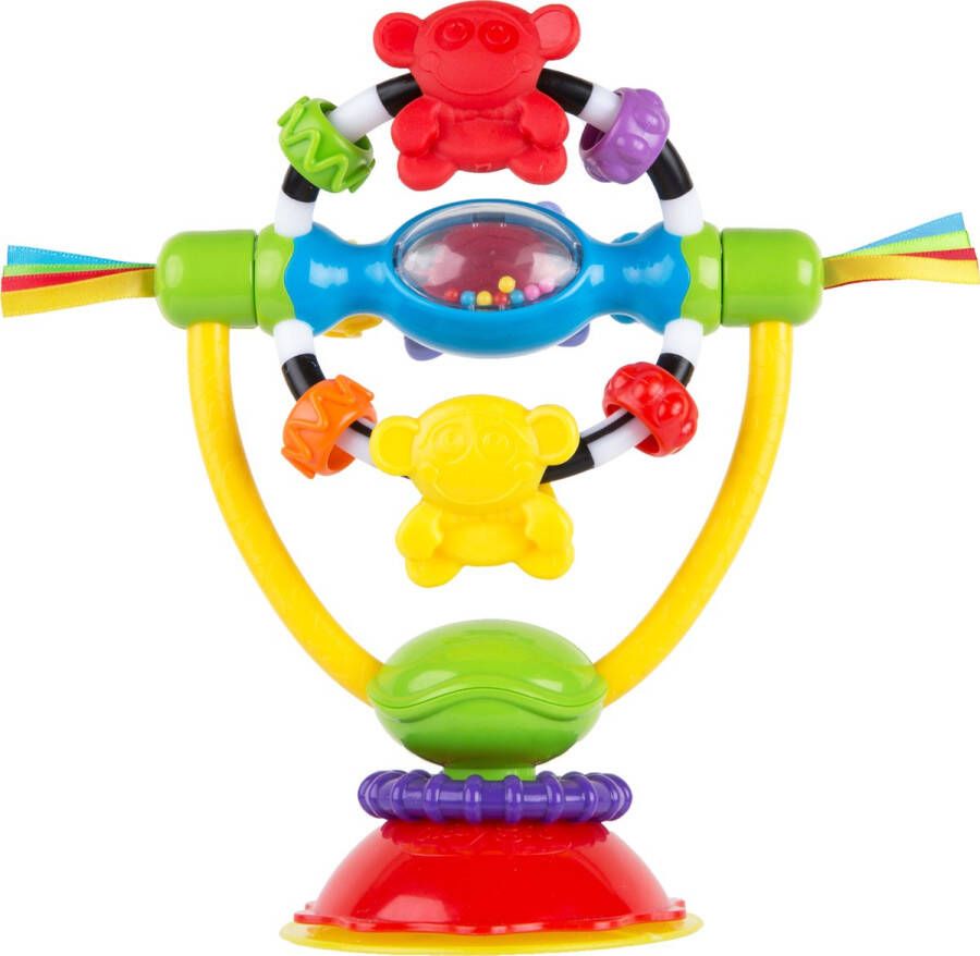 Playgro Kinderstoel speeltje met verbeterde zuignap Grijp- en bijtspeelgoed