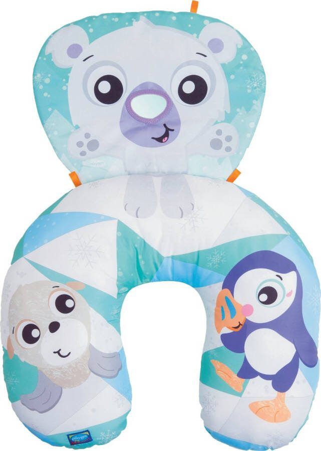 Playgro Polar Pals Tummy Time Activity Pillow Activiteiten kussen Buikligtrainer