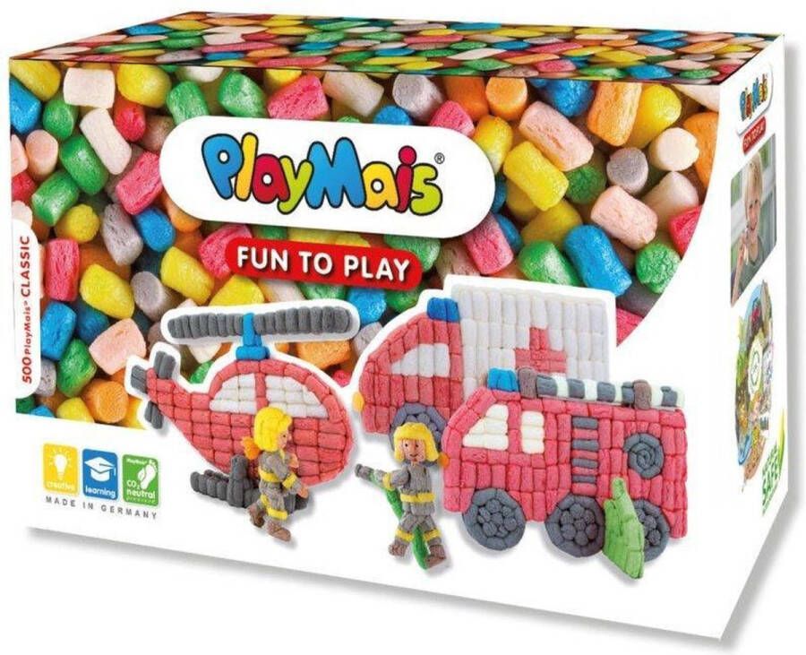 PlayMais fun to play brandweerwagen Merk: