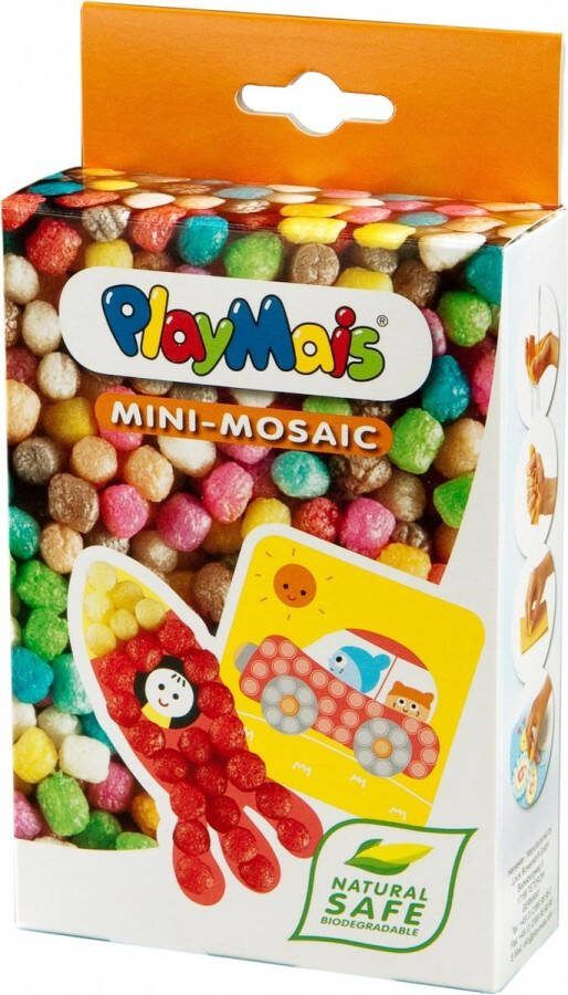 PlayMais Mini Mozaïek Auto en Raket 300 Stuks