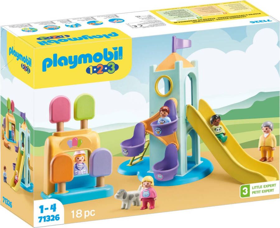 Playmobil Â 1.2.3 71326 avontuurlijke speeltuin