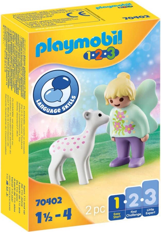 Playmobil Â 1.2.3 70402 FeeÃn vriend met reekalfje