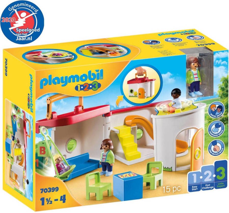 Playmobil Â 1.2.3 70399 Mijn meeneem kinderdagverblijf