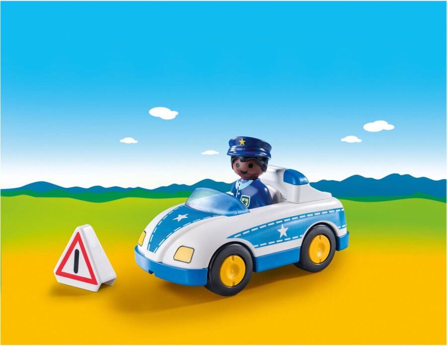 PLAYMOBIL 1.2.3 Politiewagen 9384