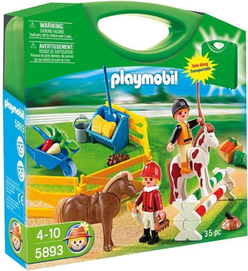 PLAYMOBIL 5893 Meeneem koffer Manage