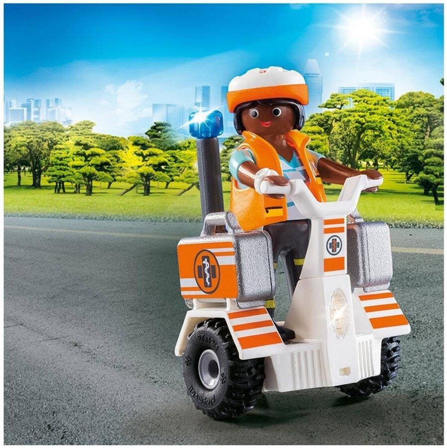 PLAYMOBIL 70052 City Life Eerste Hulp Balans Racer met Licht
