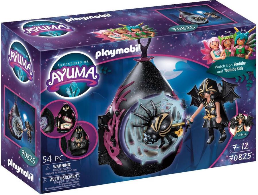 PLAYMOBIL Adventures of Ayuma Bat Fairies schuilplaats 70825