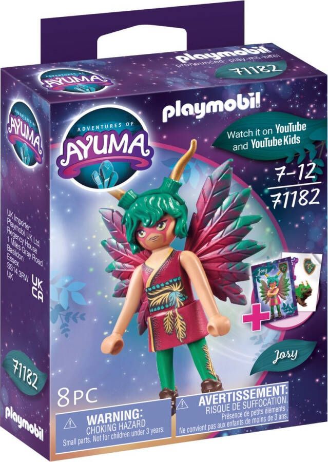 PLAYMOBIL Adventures of Ayuma Knight Fairy Josy 71182