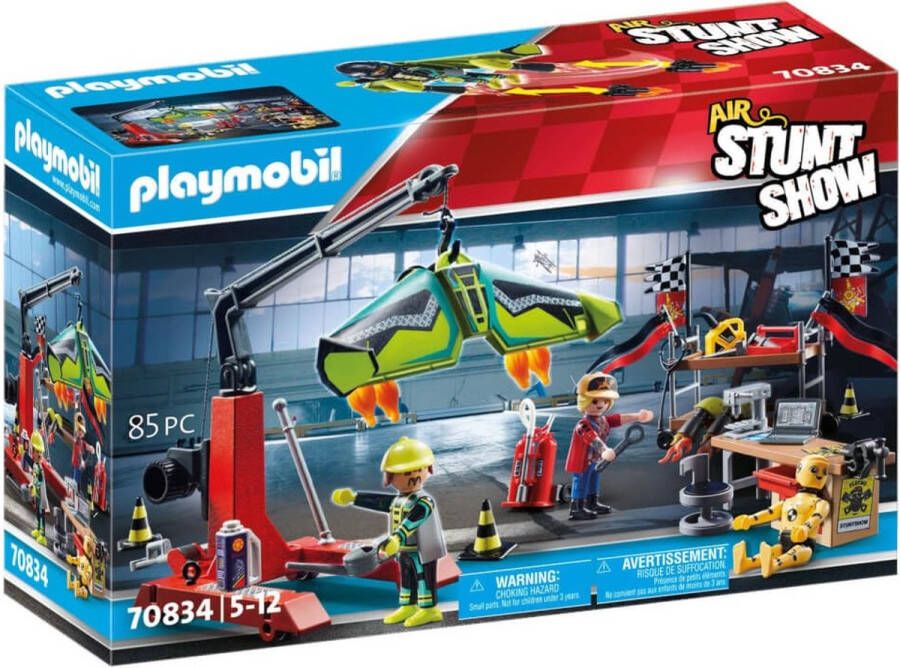 PLAYMOBIL Stunt Show Lucht Stuntshow servicestation 70834