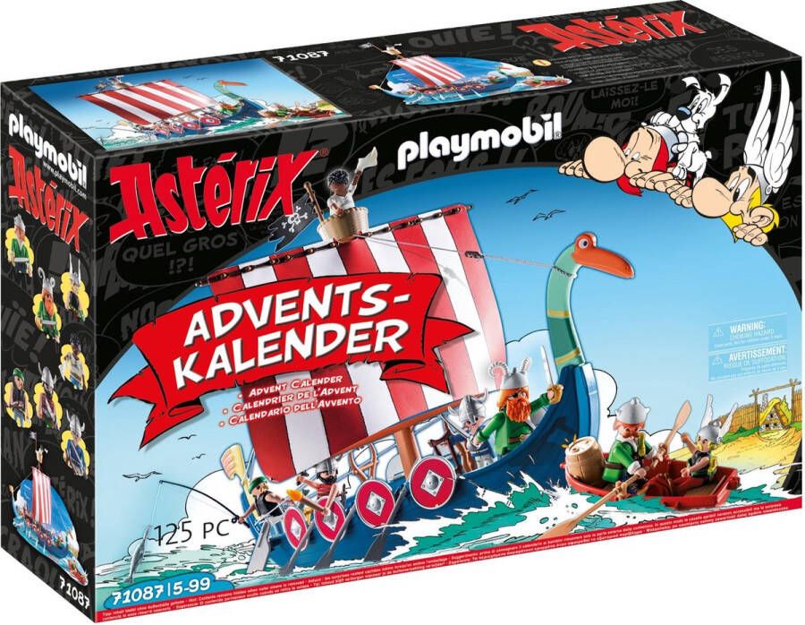 PLAYMOBIL Christmas Astérix: Adventskalender 2023 piraten 71087