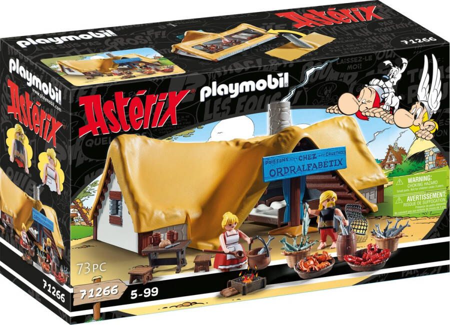 PLAYMOBIL Astérix: de hut van Kostunrix 71266