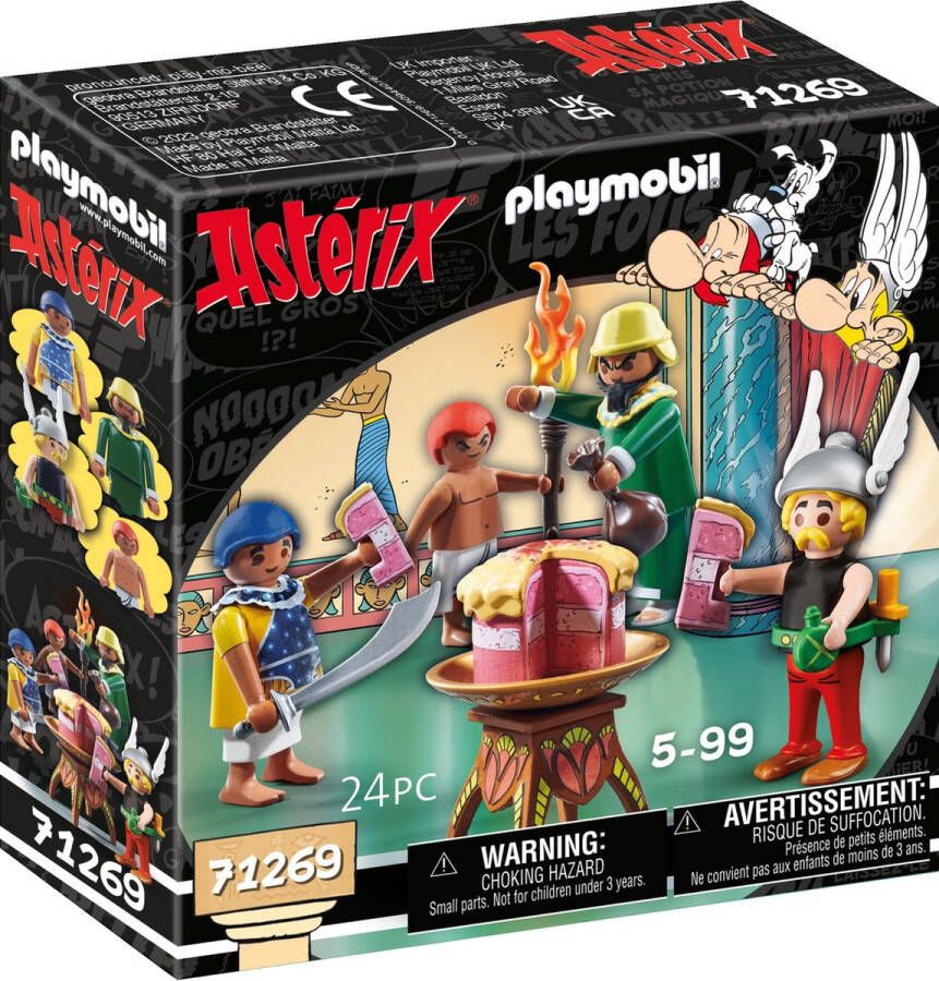 Playmobil Astrix 71269 Astrix de vergiftigde taart van Plurkis