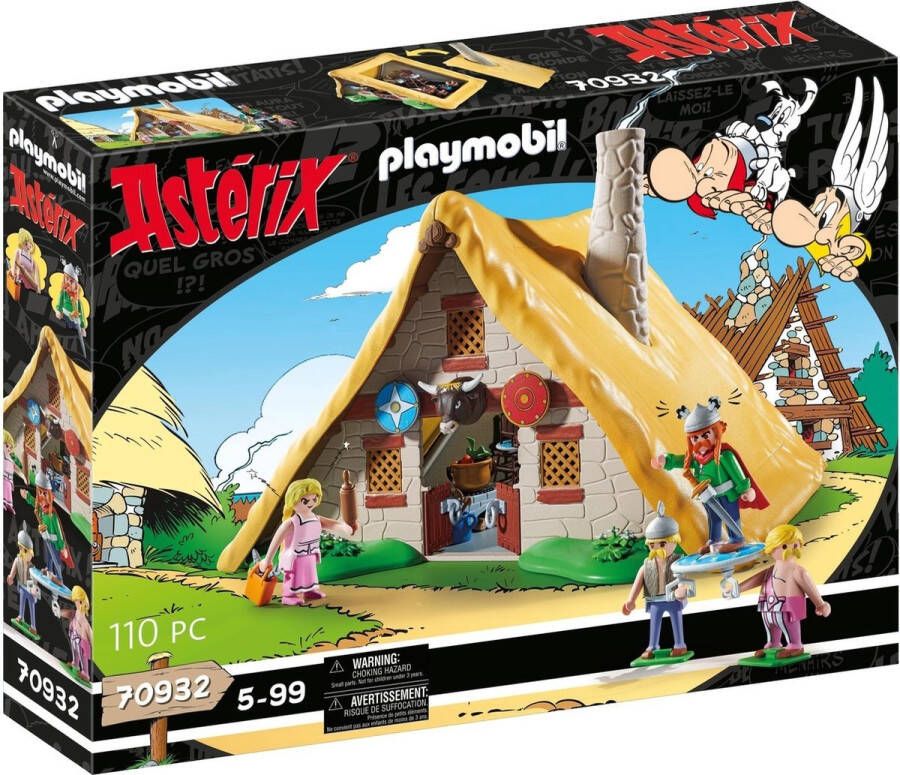 PLAYMOBIL Asterix: Hut Van Heroïx 70932