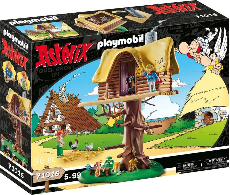 Playmobil Â 71016 Asterix kakofonix met boomhut