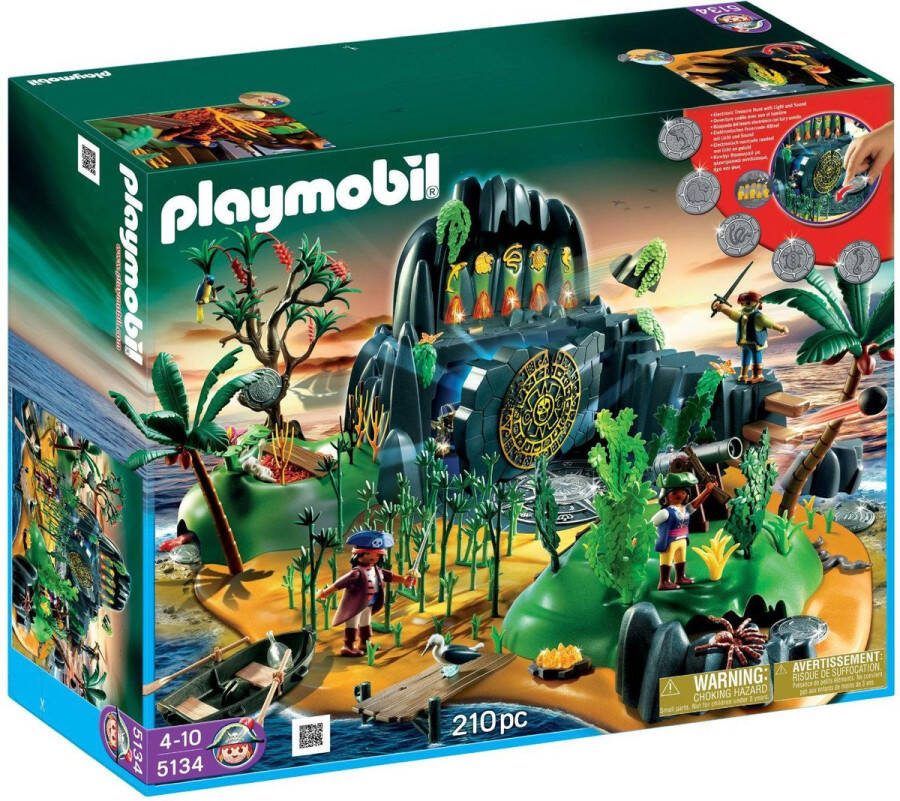 PLAYMOBIL Avontuurlijk schatteneiland Île mystérieuse des pirates