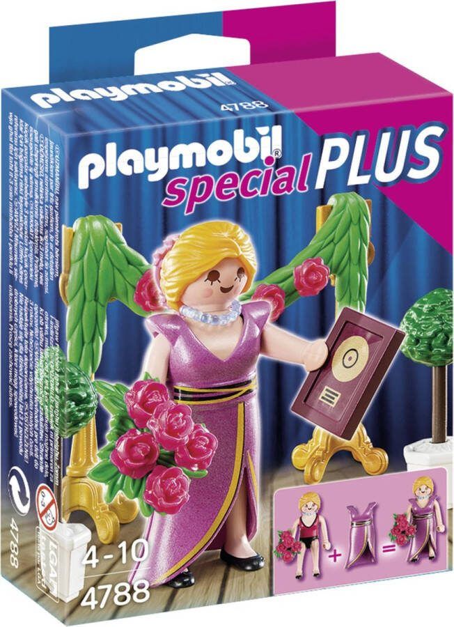 PLAYMOBIL Award-winnares Star avec trophée
