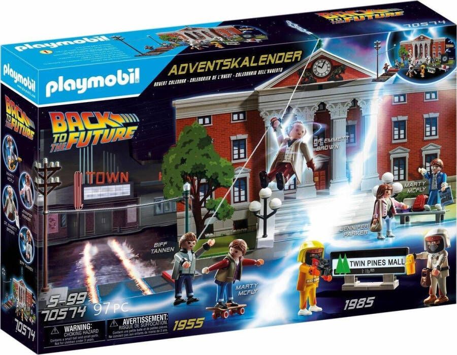 PLAYMOBIL Back To The Future: Adventskalender (70574) Junior