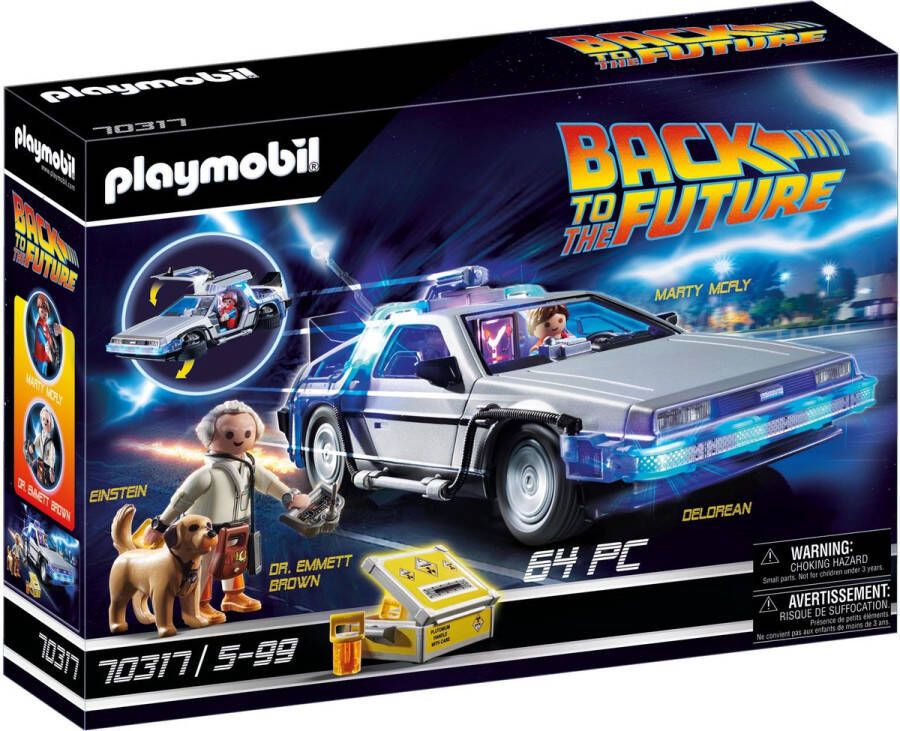 Fan Toys Playmobil Back To The Future Delorean 70317