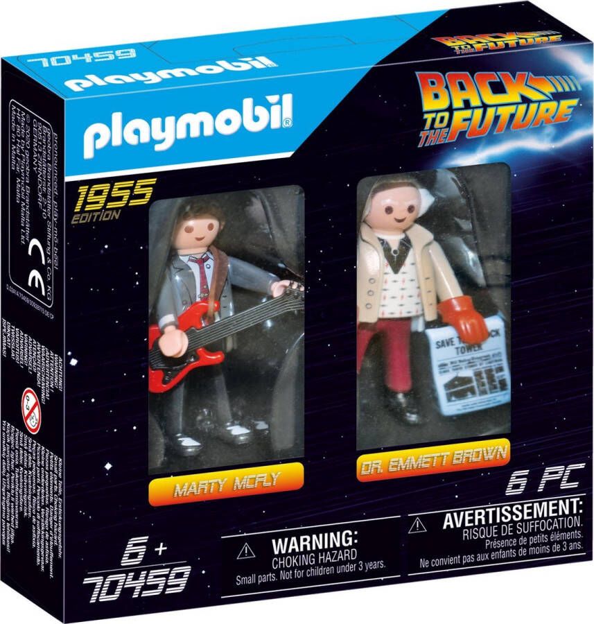 PLAYMOBIL Back To The Future DuoPack Marty McFly & Dr. Emmet Brown 70459