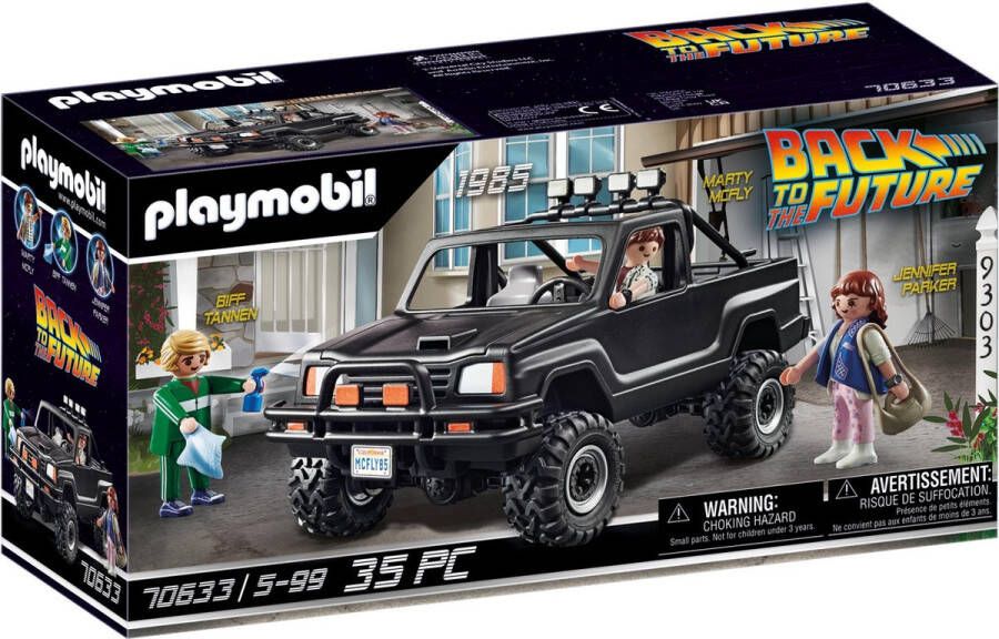 PLAYMOBIL Back To The Future: Marty&apos;s Pick-up Truck (70633)