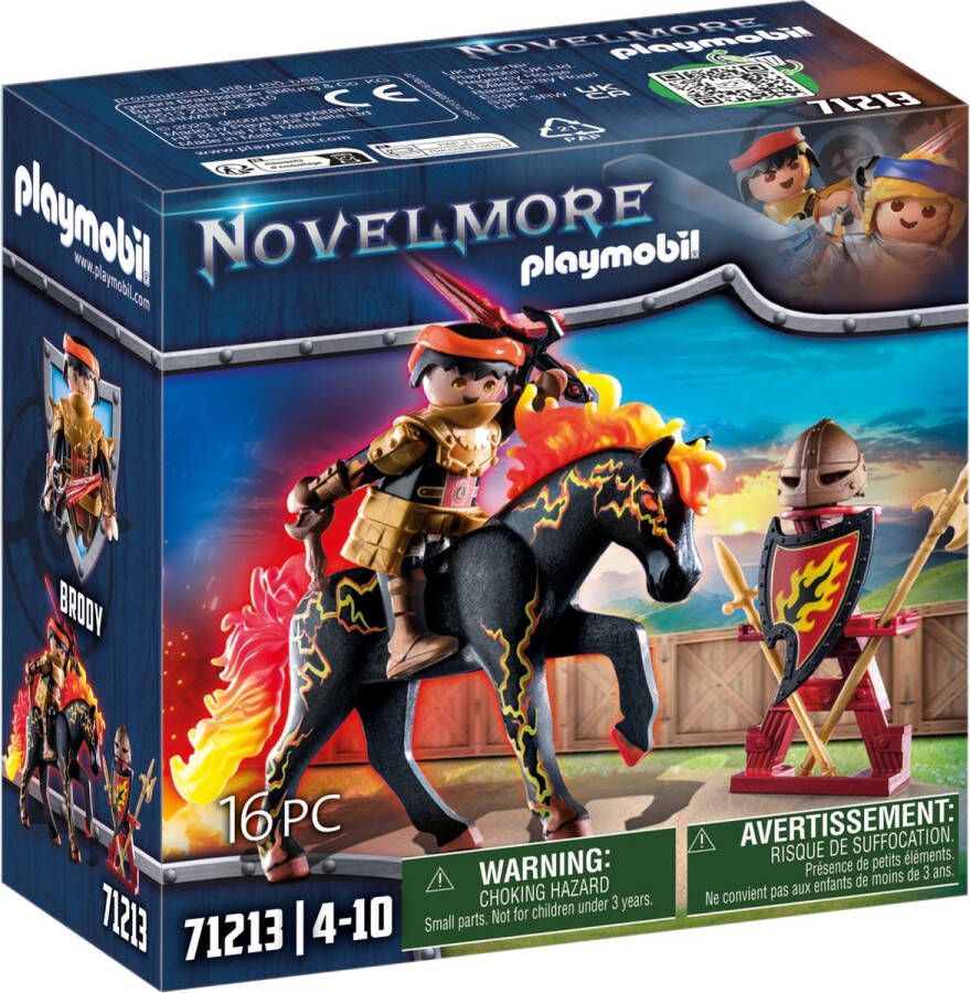 Playmobil Novelmore 71213 burnham raiders vuurridder