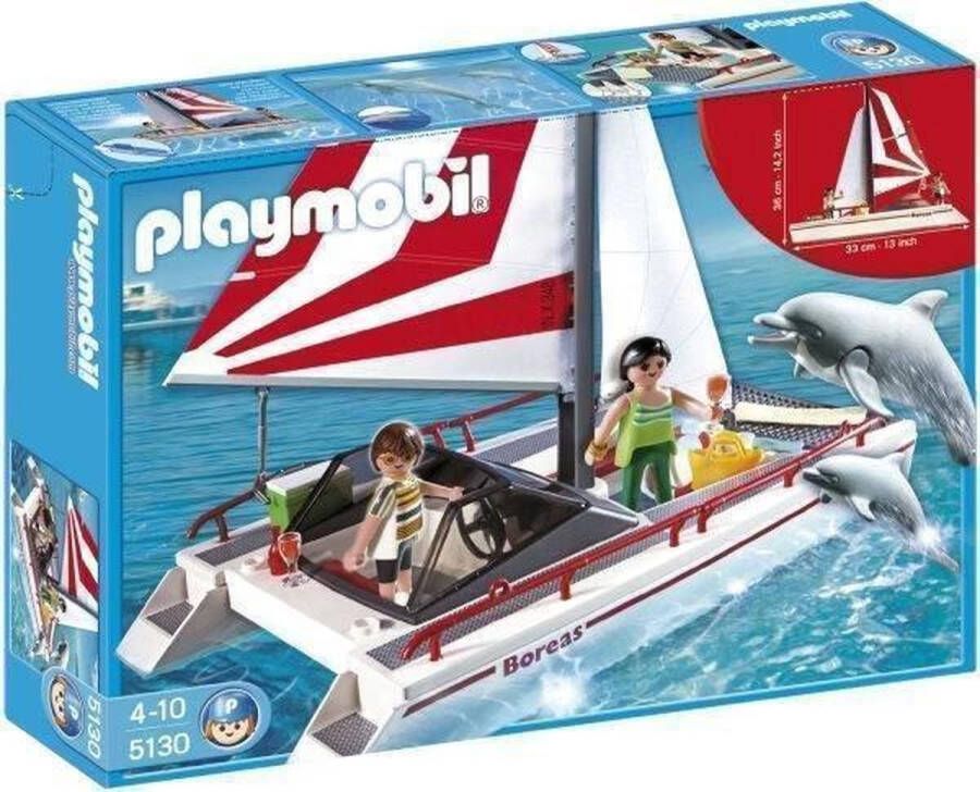 PLAYMOBIL Catamaran Met Dolfijnen 5130