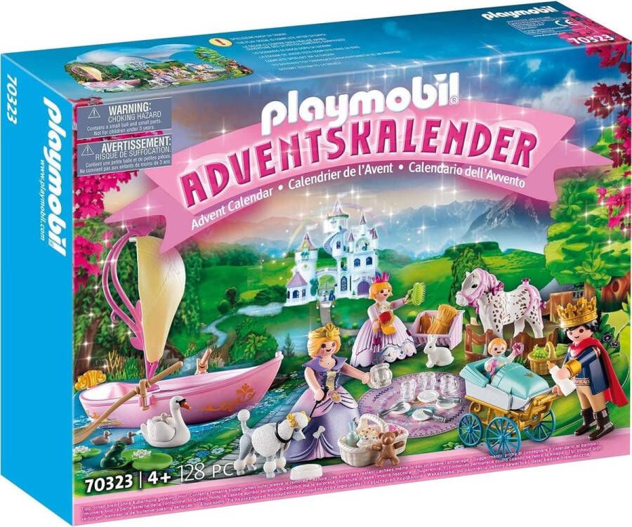 PLAYMOBIL Christmas Adventskalender Koninklijke Picknick In Het Park 70323