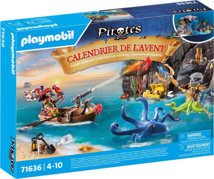 PLAYMOBIL Christmas Adventskalender: Piraten 71636