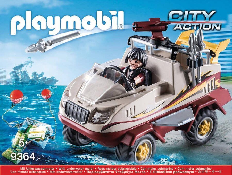 Playmobil Â 9364 City Action Amfibievoertuig OP=OP