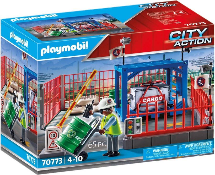 Playmobil Â City Action 70773 cargo goederenmagazijn