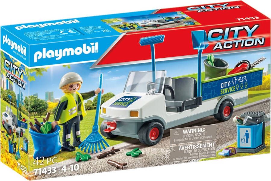 Playmobil City Action Electrische straatveegmachine 71433