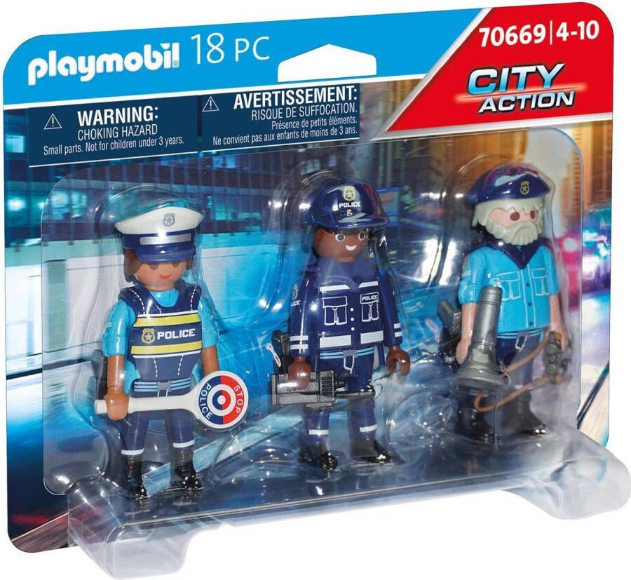 Playmobil Â City Action 70669 figurenset politie