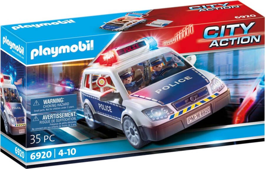 Playmobil Â City Action 6920 politiepatrouille met licht en geluid
