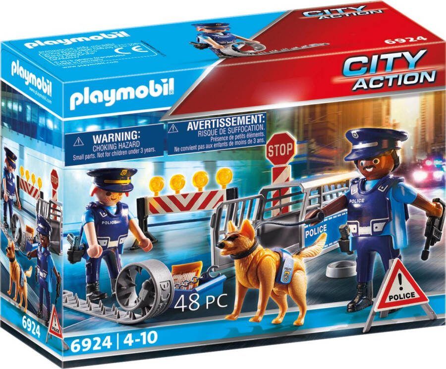 Playmobil Â City Action 6924 politiewegversperring
