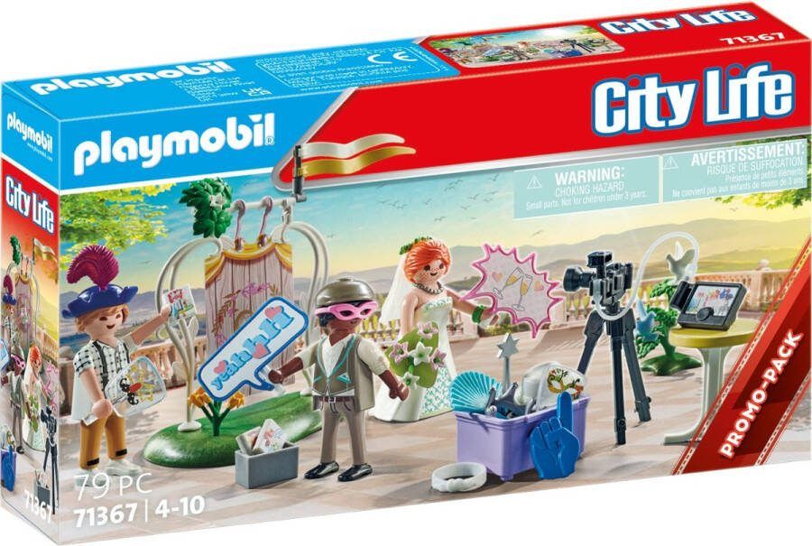 PLAYMOBIL City Life PROMO Bruidspaar met camera 71367