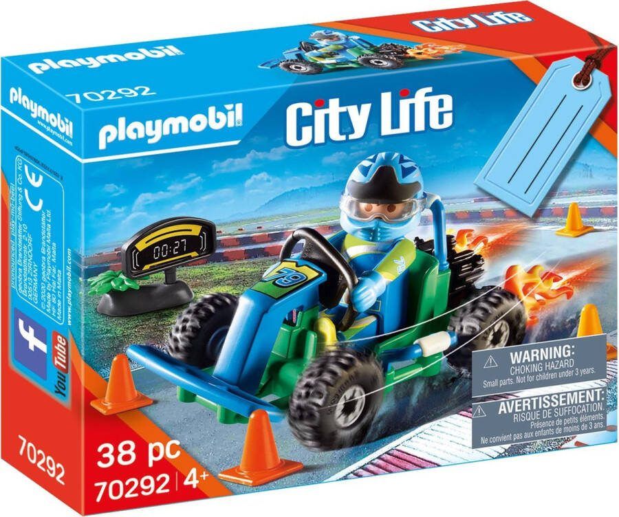 PLAYMOBIL cadeauset Kart Race junior 48-delig