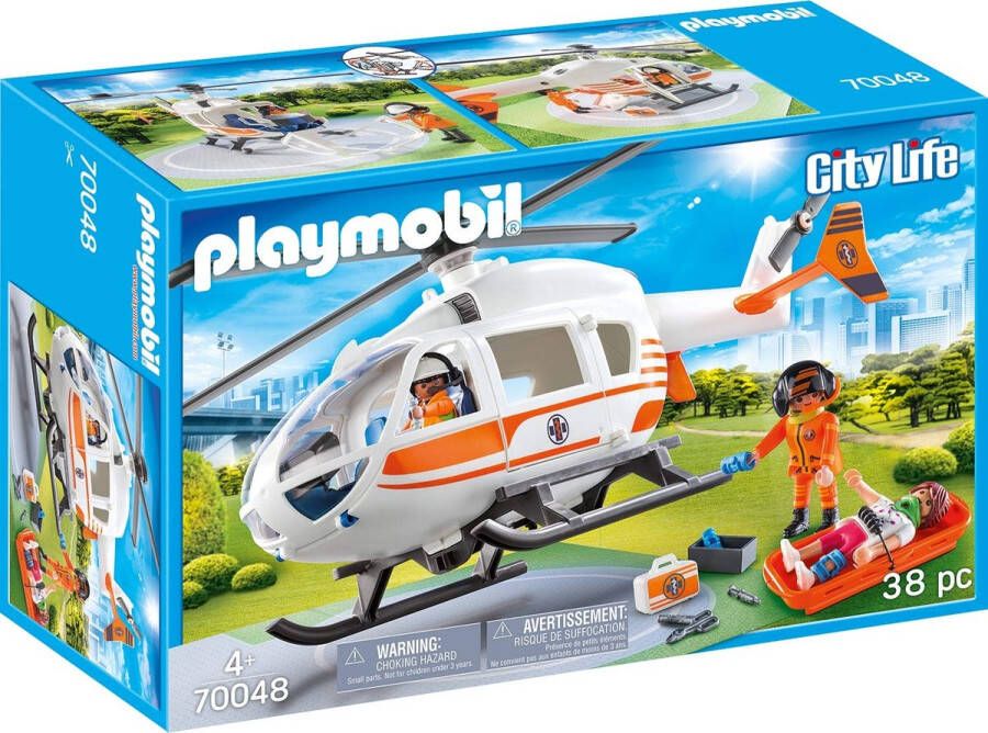 Playmobil PLAMOBILÂ City life 70048 Eerste hulp helikopter