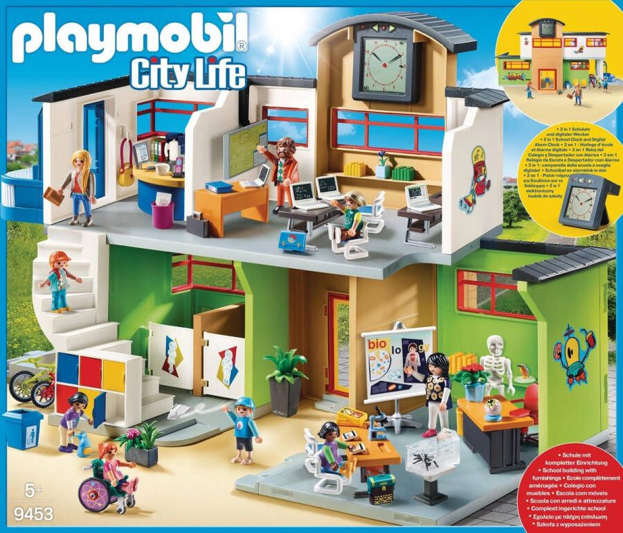 PLAYMOBIL City Life Ingerichte School 9453