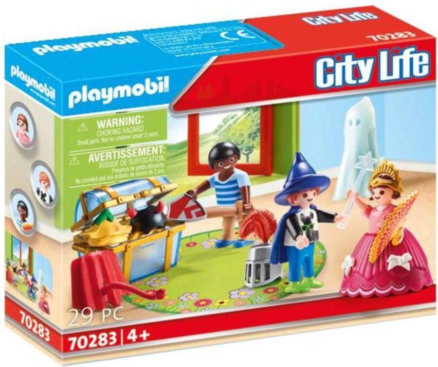 Playmobil Â City Life 70283 kinderen met verkleedkoffer OP=OP