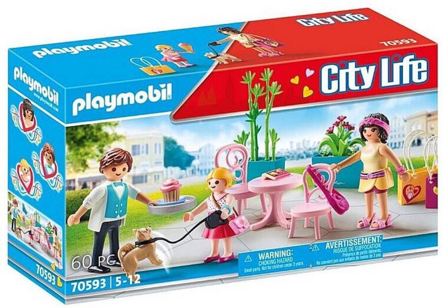 Playmobil Â City Life 70593 koffiepauze OP=OP