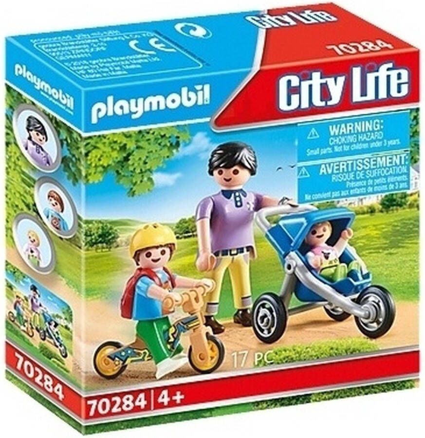 Playmobil Â City Life 70284 mama met kinderen