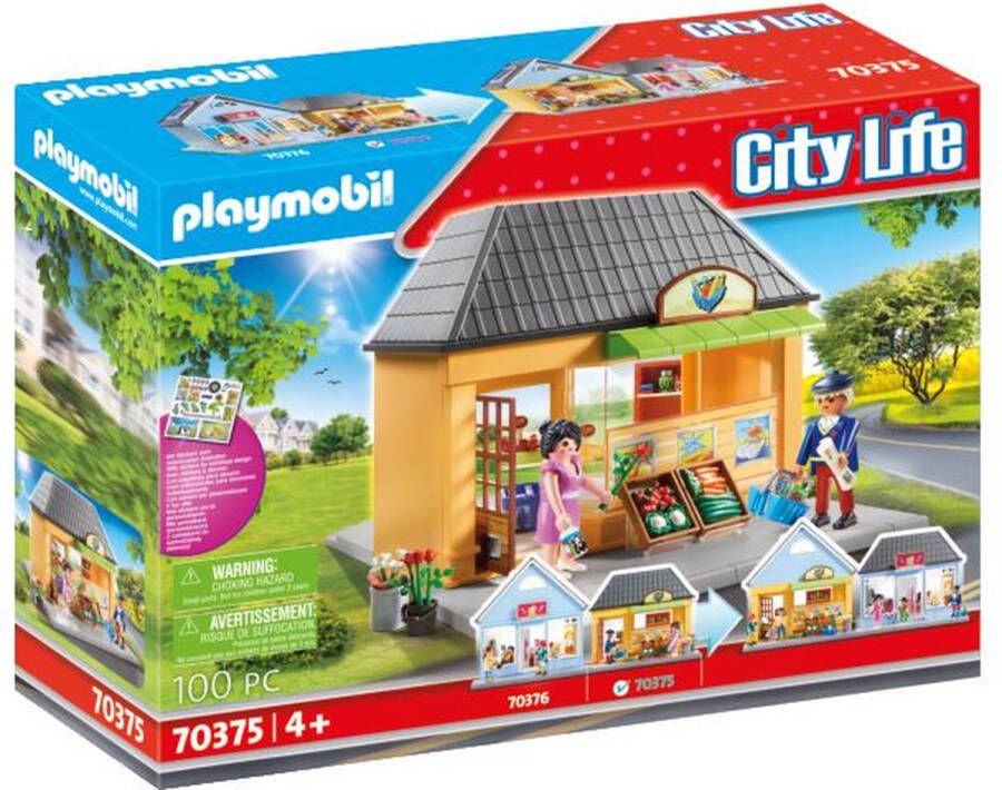 PLAYMOBIL City Life: Mijn Kleine Stad Kruidenier (70375)