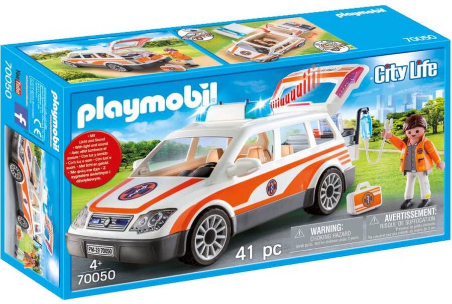 Playmobil Â City life 70050 mobiel medisch team