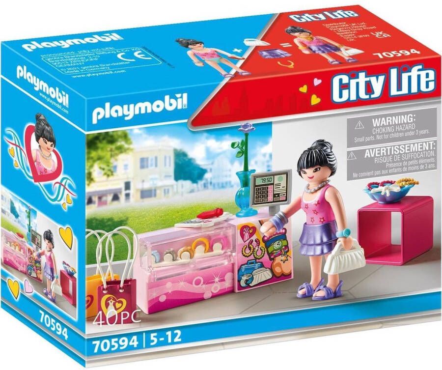 Playmobil Â City Life 70594 mode accessoires OP=OP