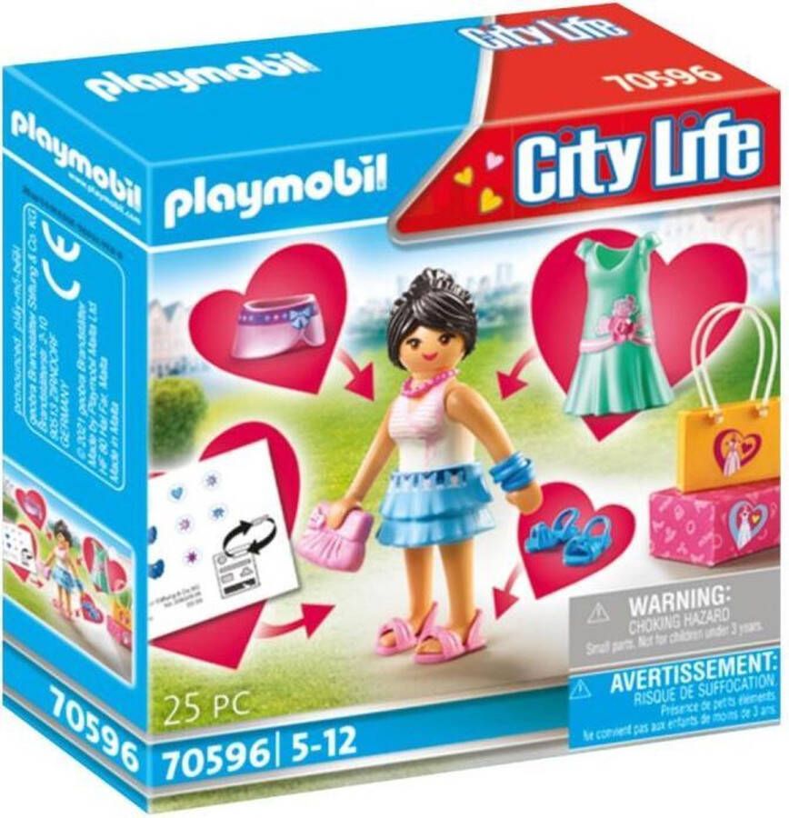 Playmobil Â City life 70596 modemeisje OP=OP