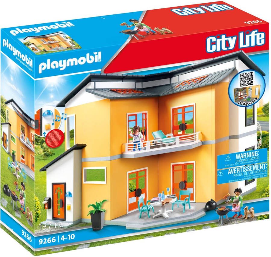 PLAYMOBIL City Life Modern Woonhuis 9266
