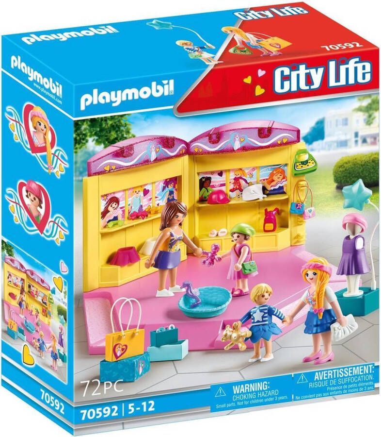 Playmobil Â City Life 70592 modewinkel voor kinderen