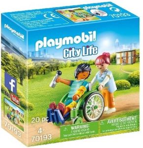 Playmobil Â City life 70193 PatiÃnt in rolstoel