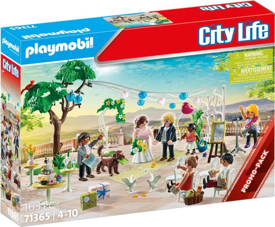 PLAYMOBIL City Life PROMO Huwelijksfeest 71365