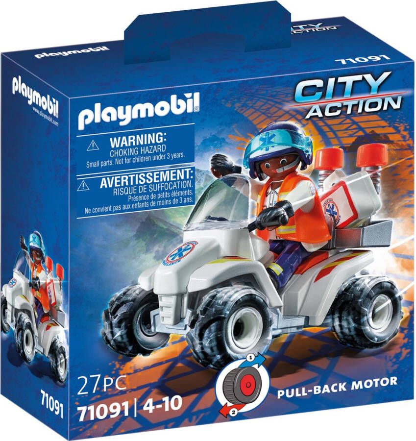 Playmobil Â City Action 71091 reddingsdienst speed quad